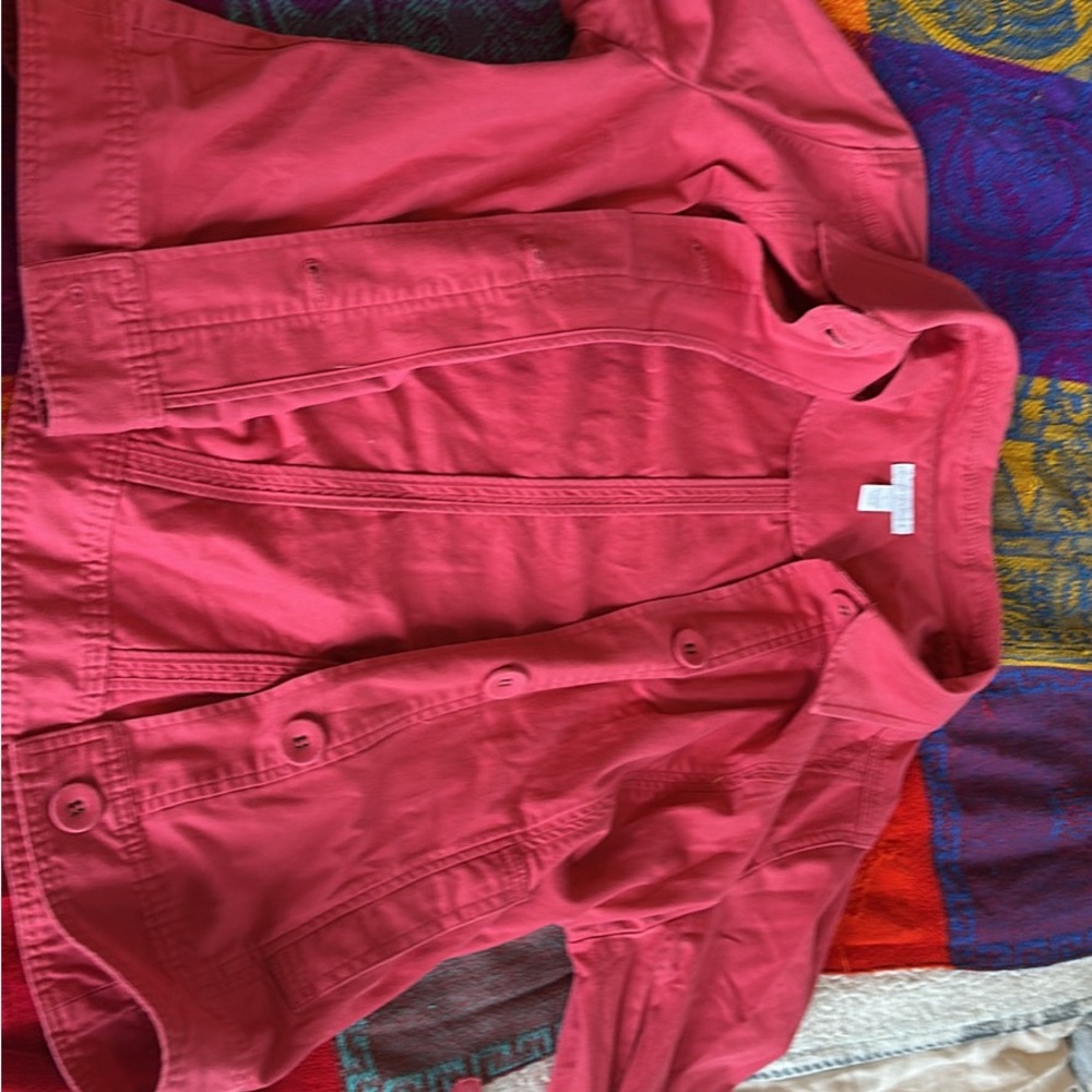 Charter Club Vibrant Pink Jacket